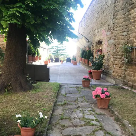 Camera Romantica Con Giardino In Dimora Storica - Palazzo Robicci * Castiglion Fiorentino